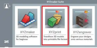 XYZPRINTING Vinci 1.0 Pro 3D Printe - Load Filament 1