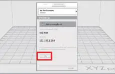 XYZPRINTING Vinci 1.0 Pro 3D Printe - Setting up WiFi 5