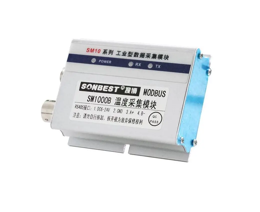 Sonbest Sm1000b Industrial Multi-point Ds18b20 Temperature Acquisition Module User Manual