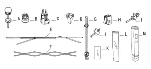 PopupShade, One Push Gazebo