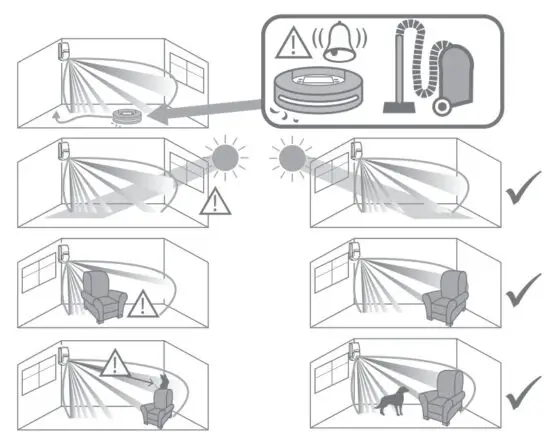 ABUS AZBW10120 Motion Detector PIR MW - Installation