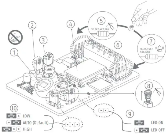 ABUS AZBW10120 Motion Detector PIR MW - overview 2