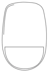 ABUS AZBW10120 Motion Detector PIR MW