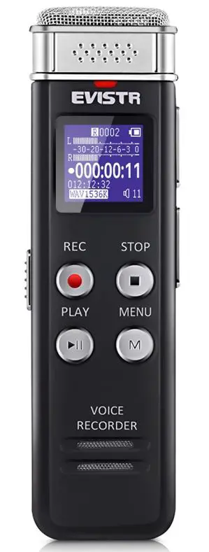 EVISTR-16GB-Digital-Voice-Recorder-Voice-Activate-Recorder-with-Playback-image