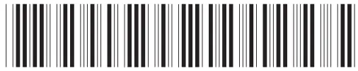 LG 43NANO75UPA 43 Inch 4K Smart UHD TV - Barcode