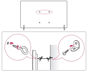 LG 43NANO75UPA 43 Inch 4K Smart UHD TV - Securing TV