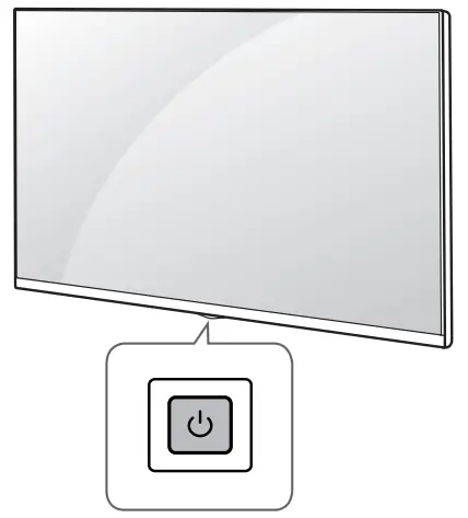 LG 43NANO75UPA 43 Inch 4K Smart UHD TV - Turning on the TV