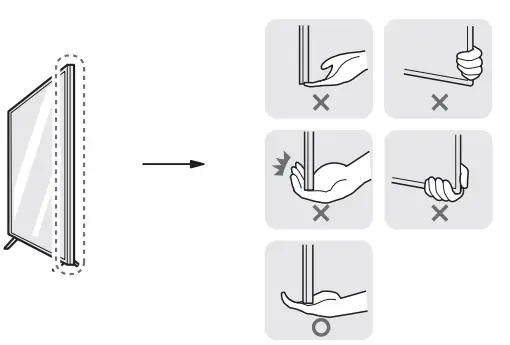 LG 43NANO75UPA 43 Inch 4K Smart UHD TV - bottom
