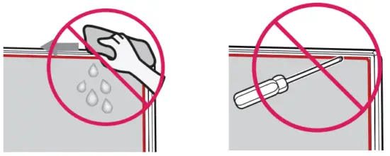 LG 43NANO75UPA 43 Inch 4K Smart UHD TV - cleaning