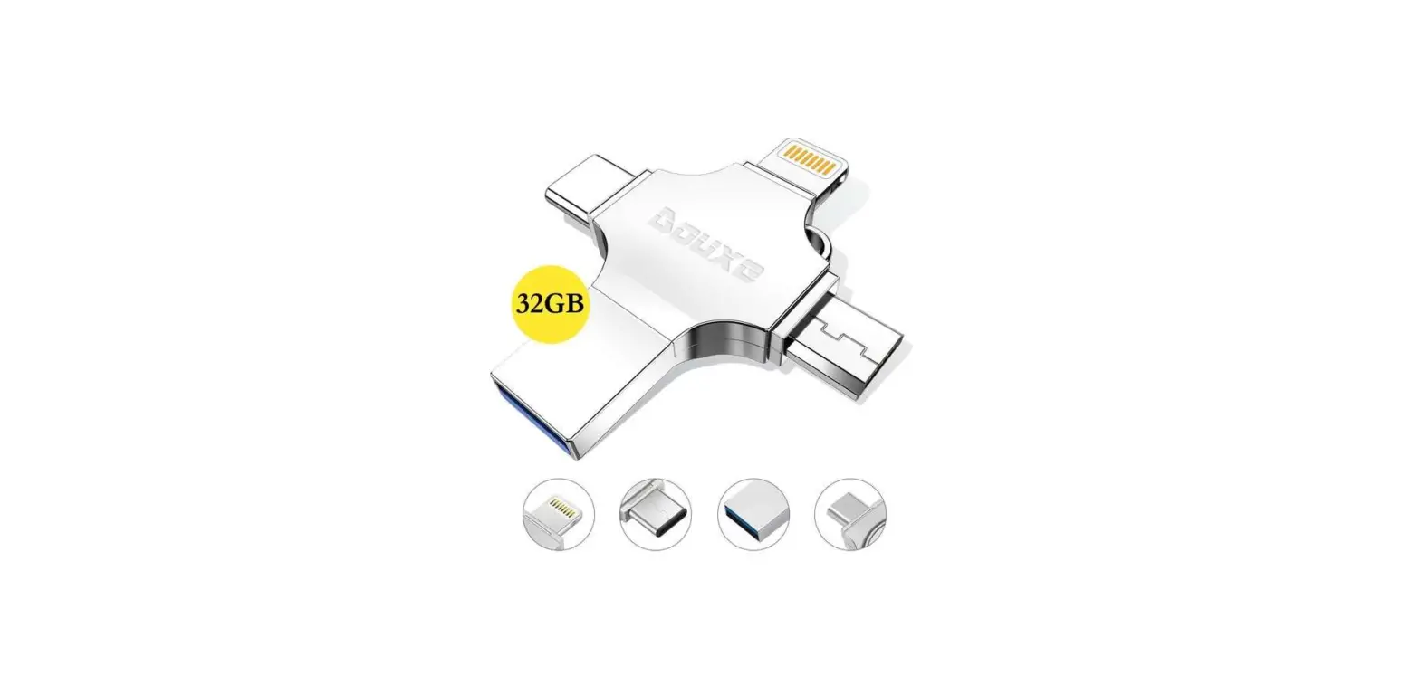 Douxe To3 Usb Stick 64gb 4 In 1 Flash Drive Instruction Manual