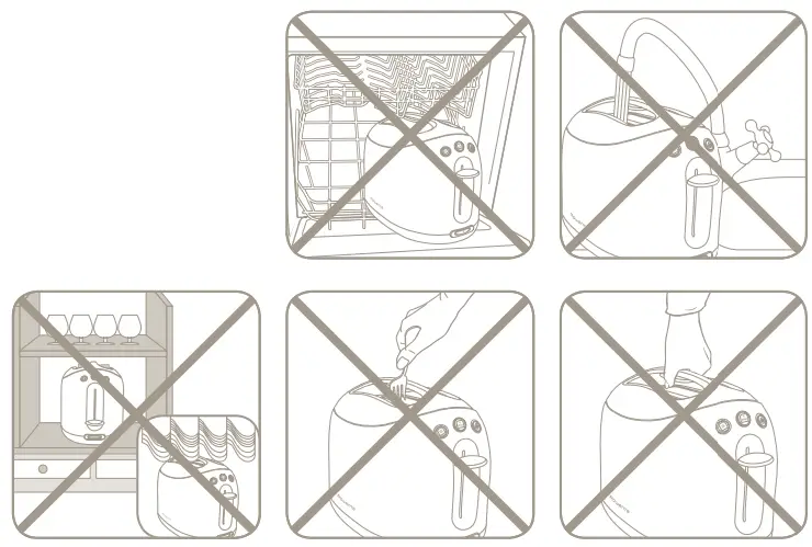 Rowenta 3313118 Bread Toaster - parts 10