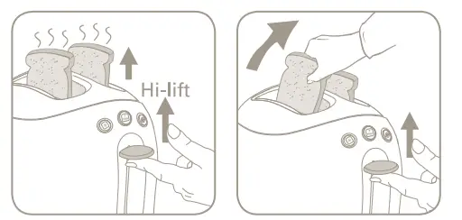 Rowenta 3313118 Bread Toaster - parts 5