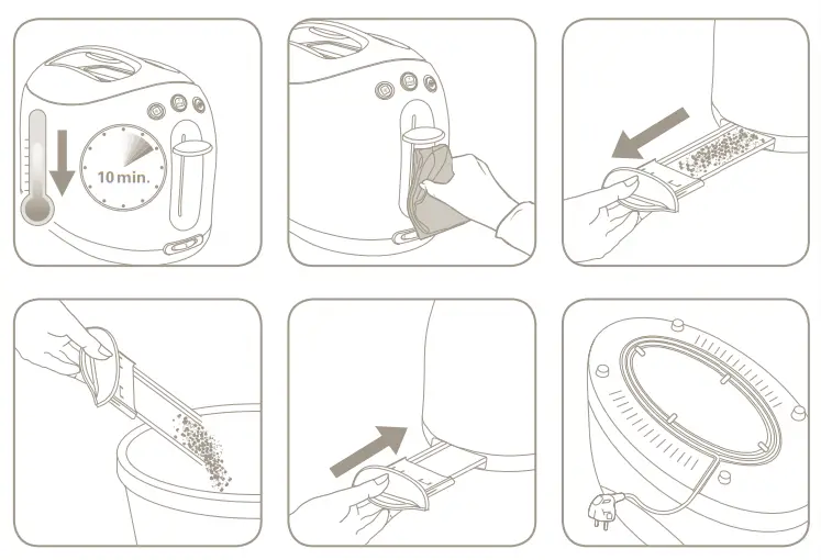 Rowenta 3313118 Bread Toaster - parts 9