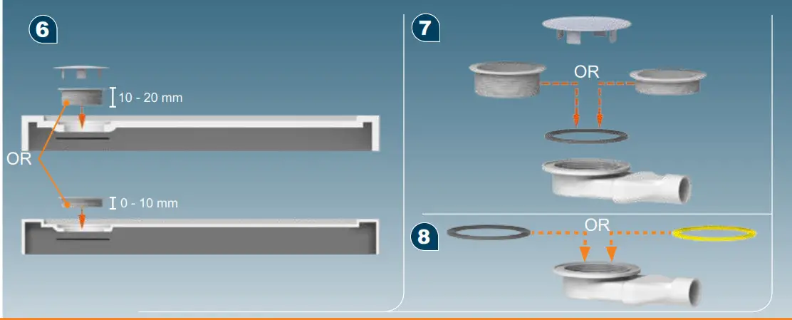 SFA Douche-Shower Flat 32nm 6