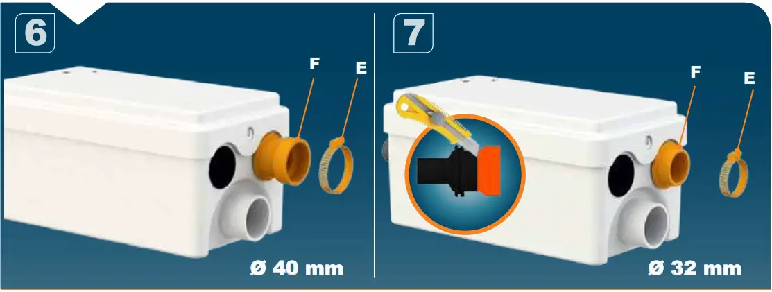 SFA Douche-Shower Flat 40nm
