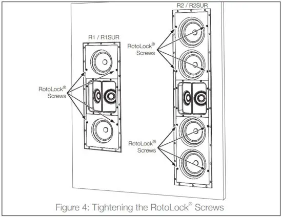 SONANCE R1SUR Reference In-Wall Speakers - fig4