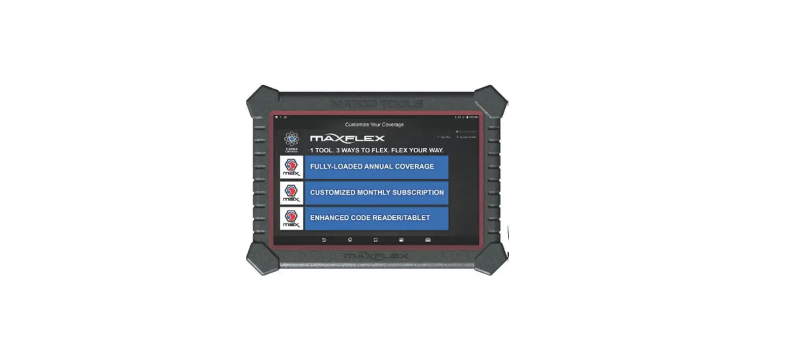 Matco Tools Maxflex Pro Automotive Intelligent Diagnostic Tablet User Guide Matco Tools Maxflex Pro Automotive Intelligent Diagnostic Tablet User Guide