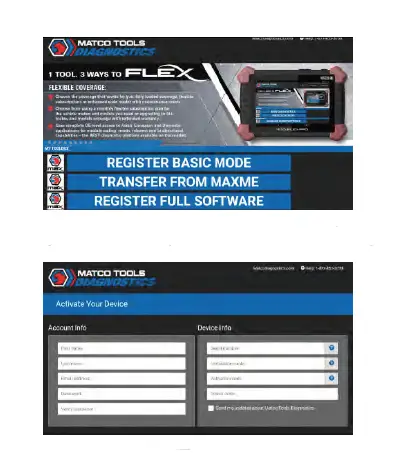 MATCO TOOLS Maxflex Pro Automotive Intelligent Diagnostic fig 10