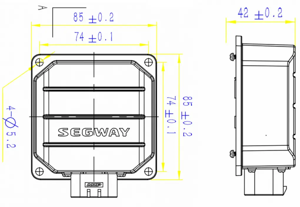 SEGWAY S01M34000001 T BOX ORV Power Supply Switch-fig1