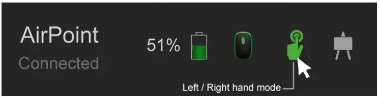 magnima 2AXZF Air Point Ring wireless wearable mouse - image below