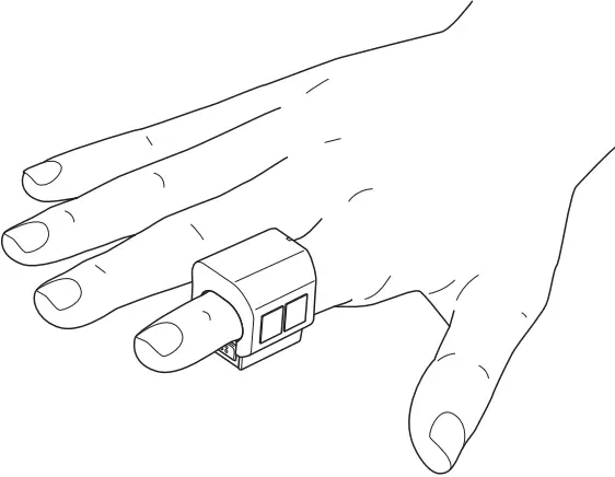 magnima 2AXZF Air Point Ring wireless wearable mouse - index finger