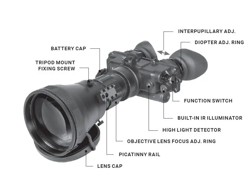 AGM FOXBAT-LE Night Vision Bi-Ocular 2