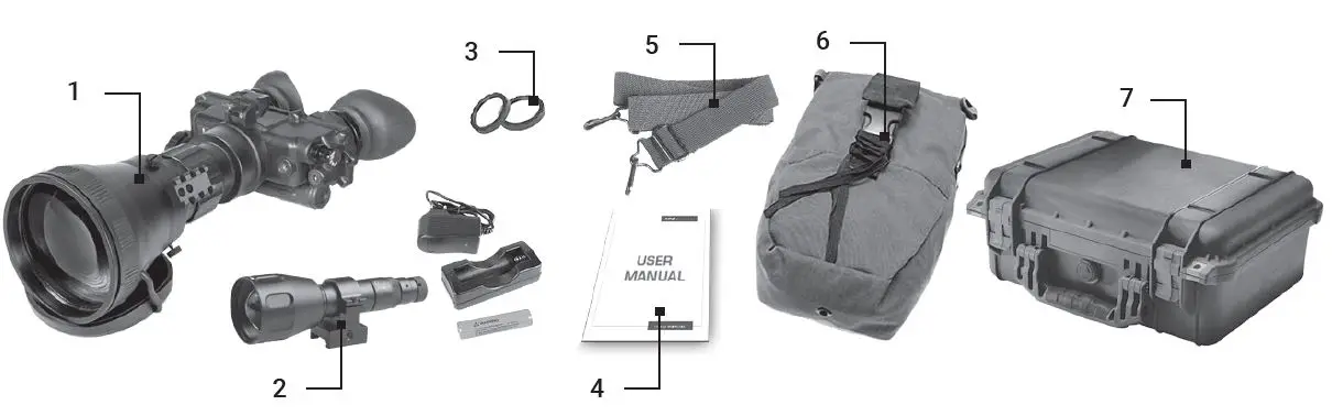 AGM FOXBAT-LE Night Vision Bi-Ocular 3