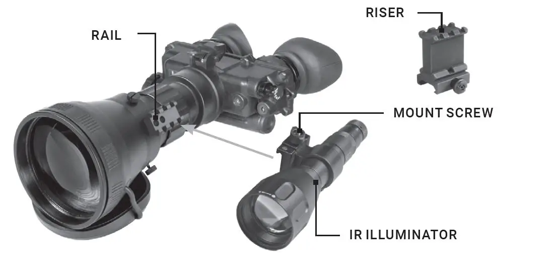 AGM FOXBAT-LE Night Vision Bi-Ocular 8