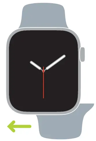 apple A2355 Series SE Watch Silver Aluminum Case with White Sport Band 01