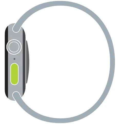 apple A2355 Series SE Watch Silver Aluminum Case with White Sport Band 02