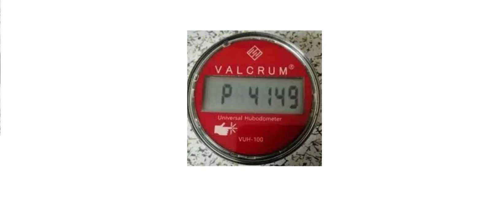 Valcrum Vuh100 Electronic Hub Odometer User Guide