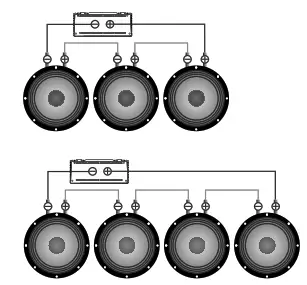 DB AAP-500.2D Apocalypse ATOM PLUS - Serial connection of the speakers 2