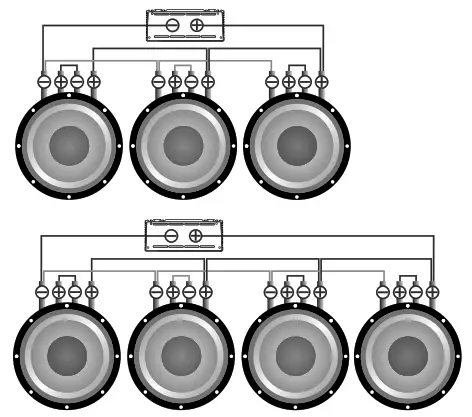 DB AAP-500.2D Apocalypse ATOM PLUS - Serial connection of the speakers11