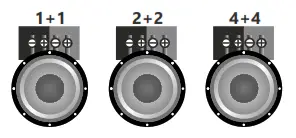 DB AAP-500.2D Apocalypse ATOM PLUS - Serial connection of the speakers6