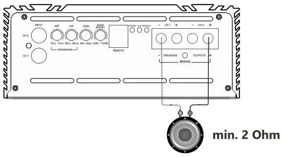DB AAP-500.2D Apocalypse ATOM PLUS - Standard wiring diagram2