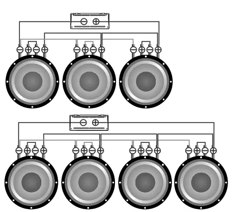 DB AAP-500.2D Apocalypse ATOM PLUS - Subwoofers in series, coils in series5