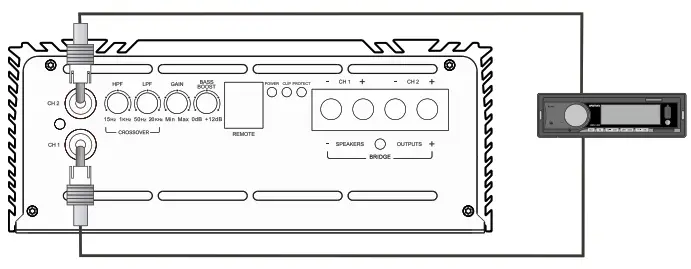 DB AAP-500.2D Apocalypse ATOM PLUS - cable to the