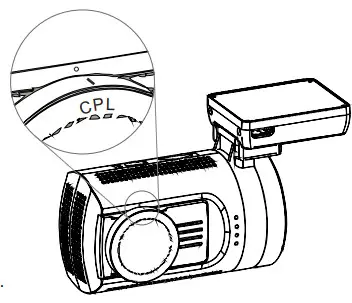 mini0906 Dash Camera dash CPL filter