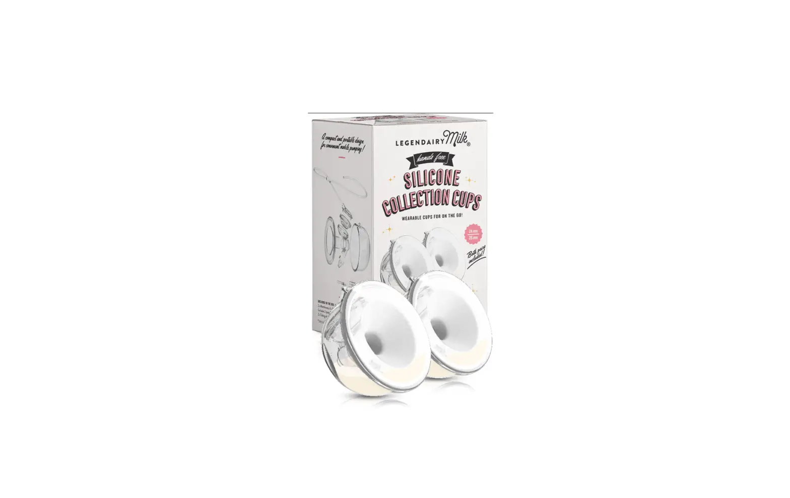 Legendairy Milk 0853792007463 Silicone Collection Cups Instruction Manual Legendairy Milk 0853792007463 Silicone Collection Cups Instruction Manual