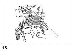 makita PLM4120 Petrol Lawn Mower FIG 10