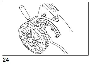 makita PLM4120 Petrol Lawn Mower FIG 15