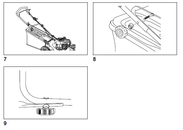 makita PLM4120 Petrol Lawn Mower FIG 3