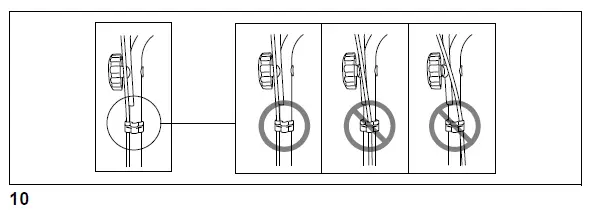 makita PLM4120 Petrol Lawn Mower FIG 4