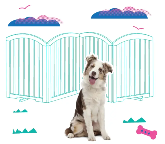 frisco 305146 Arch Wood Pet Gate product