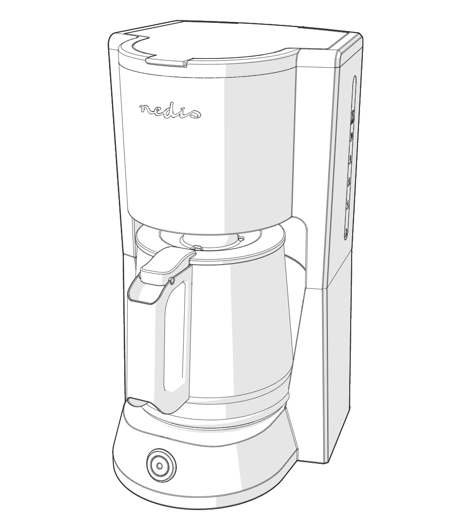 Nedis Kacm260ebk Coffee Maker User Manual