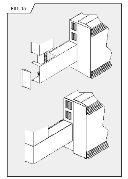 cozyheaters HEDV254A HI-EFFICIENT DIRECT VENT WALL FURNACE - figure 15