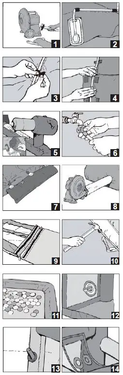 GYMAX GYM09597 Inflatable Water Slide-3