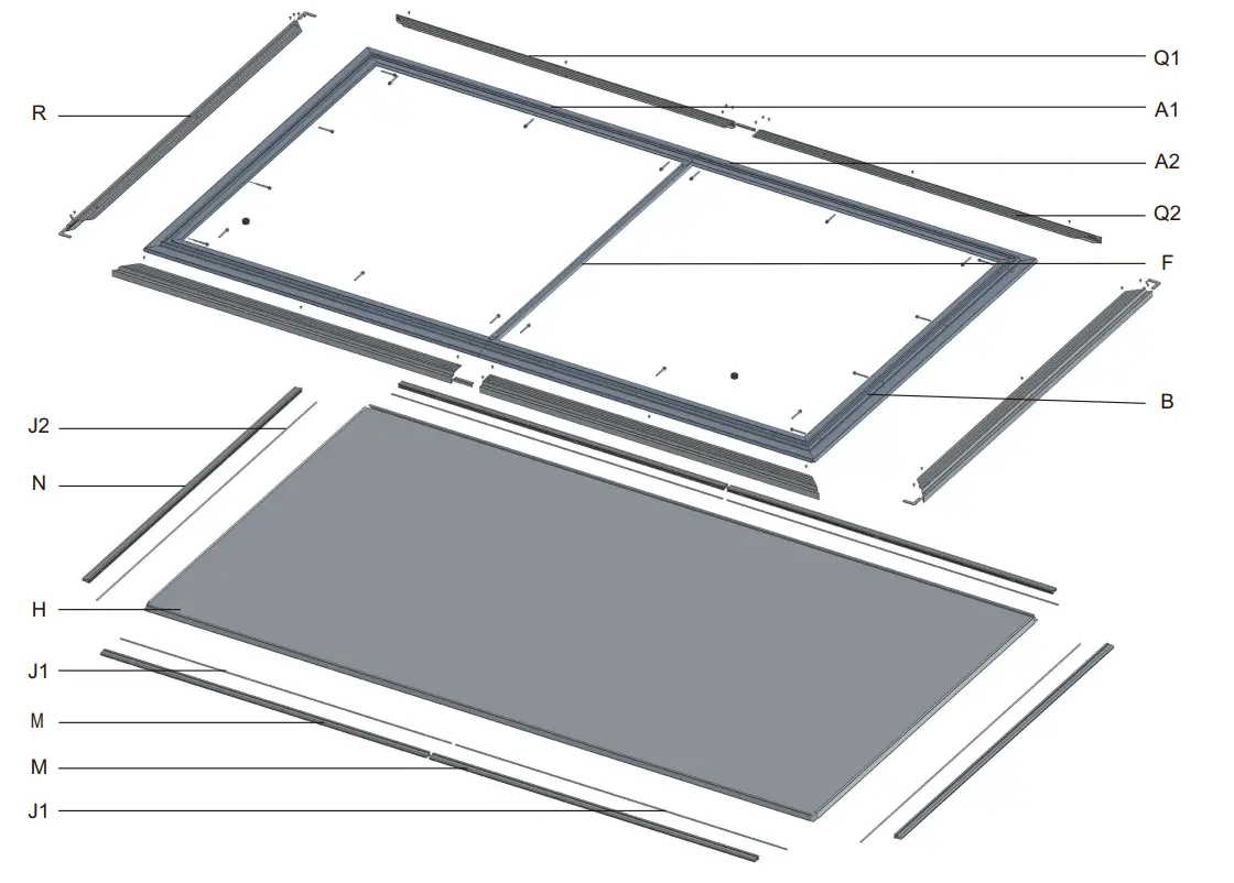 Hisense ES-L215110 Laser TV Screen 14