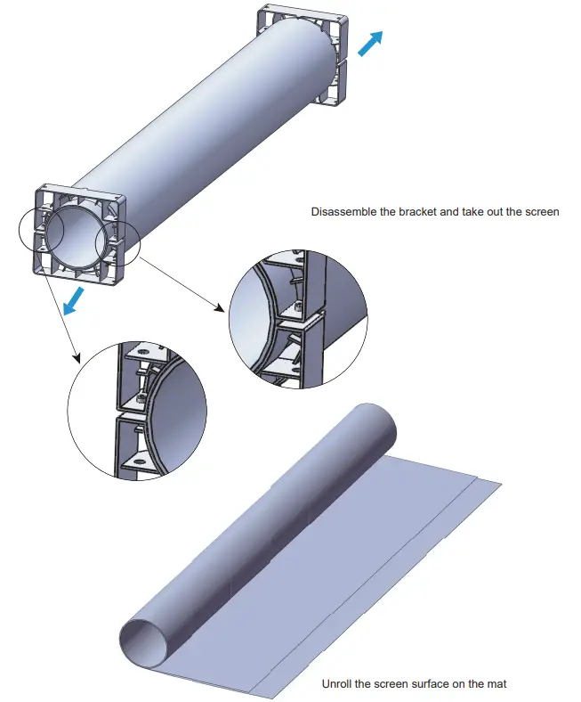 Hisense ES-L215110 Laser TV Screen 9