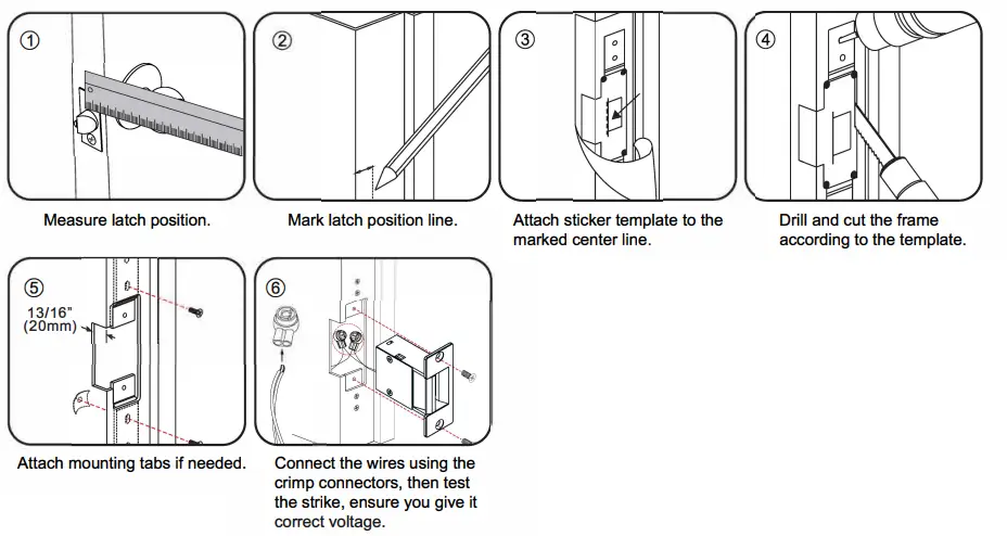CAL-ROYAL-ES1140-Electric-Strike-and-Accessories-fig- (5)